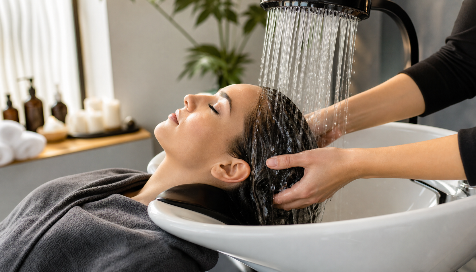Hair Spa con ritual de agua y masaje capilar en ZerOBab